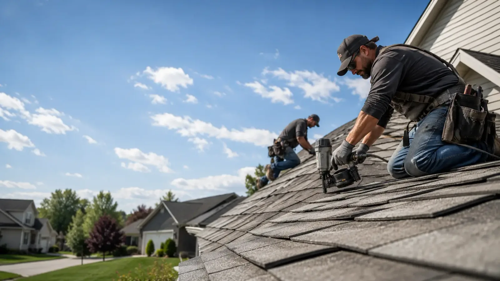 Storm Damage Roof Repair in Henriette, MN near me